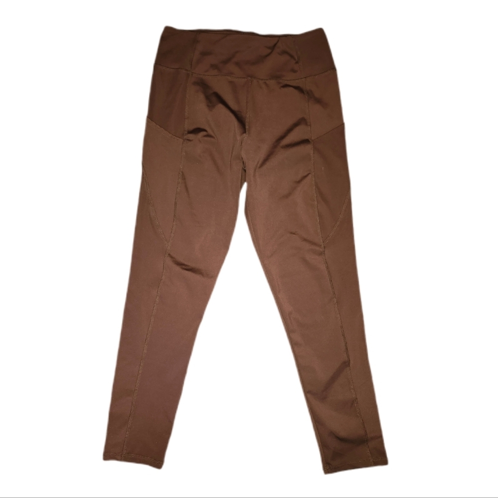La Kottee | Brown Yoga Leggings Set - Picture 4 of 5
